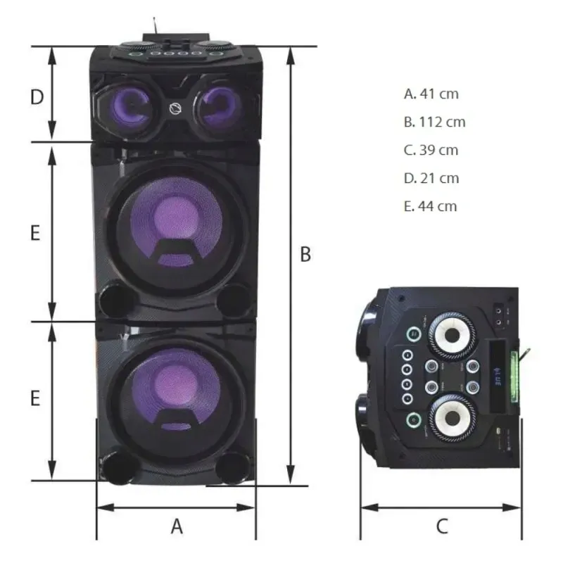 manta-glosnik-bluetooth-karaoke-cube-spk5520-stan-nowy