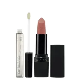 avon-true-zestaw-szminka-nude-suede-blyszczyk-crystal-clear