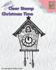 stempel-nellies-choice-ct012-zegar-z-kukulka