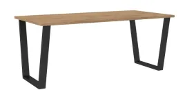 stol-prostokatny-cezar-185-x-90-cm-kolor-dab-lancelot-czarne-metalowe-nogi