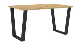stol-prostokatny-cezar-138-x-90-cm-kolor-dab-artisan-czarne-metalowe-nogi