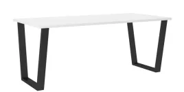 stol-prostokatny-cezar-185-x-67-cm-kolor-bialy-czarne-metalowe-nogi