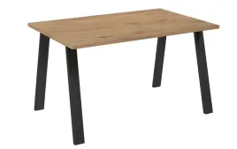 stol-prostokatny-kleo-138-x-90-cm-kolor-dab-lancelot-czarne-metalowe-nogi