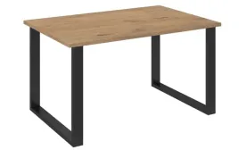 stol-prostokatny-imperial-138-x-90cm-kolor-dab-artisan-czarne-metalowe-nogi