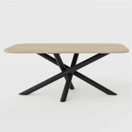 stol-owalny-oslo-185-x-90-cm-kolor-dab-lindberg-czarne-metalowe-nogi