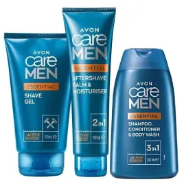 avon-care-men-essential-zestaw-szampon-balsam-zel-do-golenia
