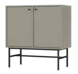 komoda-tokyo-812-84cm-kolor-eucaliptus-na-metalowym-czarnym-stelazu