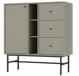 komoda-tokyo-824-100cm-kolor-eucaliptus-na-metalowym-czarnym-stelazu