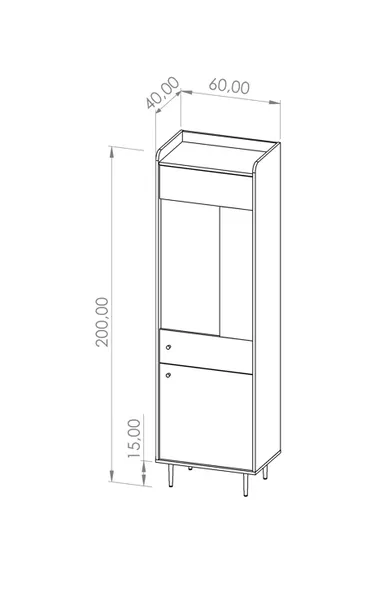 komoda-regal-wit60-vasina-dab-brandy-castello-glebokosc-mebla-40-cm