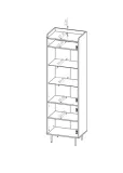 komoda-regal-wit60-vasina-dab-brandy-castello-wysokosc-mebla-200-cm