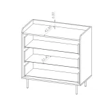 komoda-k3sz-vasina-dab-brandy-castello-glebokosc-mebla-45-cm