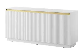 ryflowana-komoda-k-154-lora-154-cm-kolorze-bialy-mat