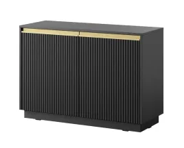 ryflowana-komoda-k-104-lora-104-cm-kolorze-czarny-grafit