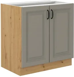 szafka-kuchenna-system-stilo-dolna-szara-80x82x52cm-80-d-2f-bb
