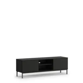 komoda-pod-telewizor-querty-rtv-2d-czarny-mat