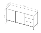 komoda-querty-k2d3sz-150-cm-bialy-mat-stan-nowy