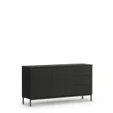 regal-witryna-querty-r70-czarny-mat-wysokosc-mebla-140-cm