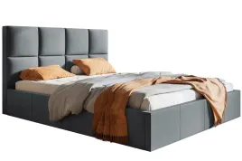 szare-lozko-z-zaglowkiem-w-kostke-pojemnik-teo-slim-140x200-stelaz-metal