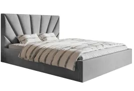 szare-lozko-z-zaglowkiem-w-promienie-160x200-melva-slim-pojemnik-metal