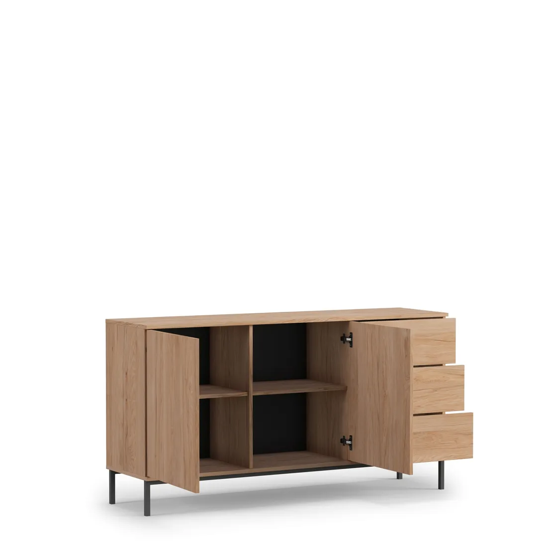 komoda-querty-k2d3sz-150-cm-czarny-mat