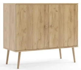 komoda-boho-skandynawska-100-cm-z-drzwiczkami-dab