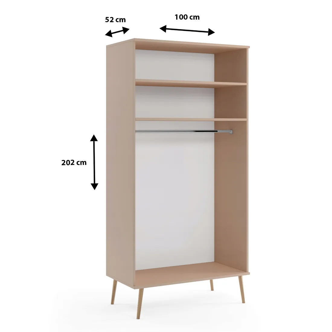 szafa-boho-skandynawska-100-cm-dab-2-polki