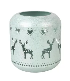 zielony-metalowy-lampion-w-renifery-11x11x12-cm