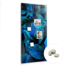 kreatywna-tablica-magnetyczna-magnesy-gratis-60x120-cm-egzotyczne-liscie