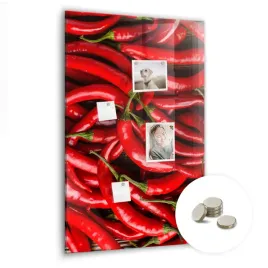 magnetyczny-planer-tablica-suchoscieralna-wymiar-60x90-cm-papryczki-chilli