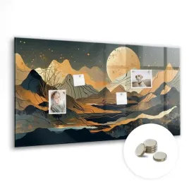 tablica-magnetyczna-do-domu-do-pracy-wymiar-120x60-cm-abstrakcja-krajobraz