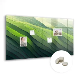magnetyczny-planer-tablica-suchoscieralna-120x60-cm-abstrakcja-zielone-pola