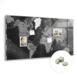 suchoscieralna-tablica-magnetyczna-z-magnesami-120x60-cm-czarna-mapa-swiata