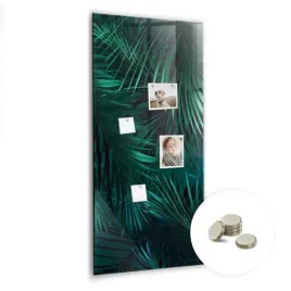 kreatywna-tablica-magnetyczna-magnesy-gratis-60x120-cm-tropikalne-liscie
