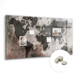 kreatywna-tablica-magnetyczna-magnesy-wymiar-120x60-cm-mapa-swiata-beton