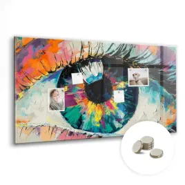 tablica-magnetyczna-do-domu-do-pracy-wymiar-120x60-cm-zrenica-oka-czlowiek