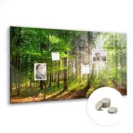 suchoscieralna-tablica-magnetyczna-z-magnesami-120x60-cm-las-wschod-slonca