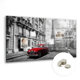 magnetyczny-planer-tablica-suchoscieralna-120x60-cm-stary-samochod-miasto