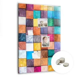magnetyczny-planer-tablica-suchoscieralna-70x100-cm-kolorowe-kostki-drewna