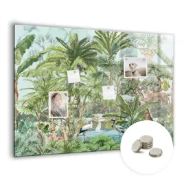 tablica-magnetyczna-suchoscieralna-wymiar-100x70-cm-natura-dzungla-przyroda