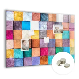magnetyczny-planer-tablica-suchoscieralna-wymiar-100x70-cm-drewniane-kostki
