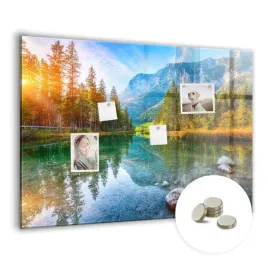 tablica-magnetyczna-suchoscieralna-magnesy-100x70-cm-rzeka-gory-krajobraz
