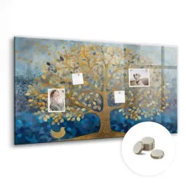 tablica-magnetyczna-suchoscieralna-na-prezent-120x60-cm-abstrakcyjne-drzewo