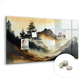 tablica-magnetyczna-suchoscieralna-magnesy-120x60-cm-abstrakcja-krajobraz