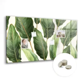 suchoscieralna-tablica-magnetyczna-z-magnesami-wymiar-120x60-cm-liscie-palm
