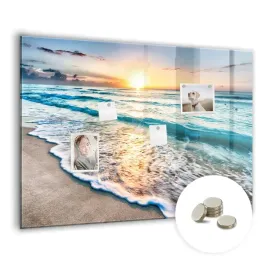 kreatywna-tablica-magnetyczna-magnesy-wymiar-100x70-cm-plaza-morze-piasek