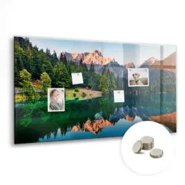 kreatywna-tablica-magnetyczna-magnesy-wymiar-120x60-cm-krajobraz-jeziora