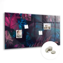 suchoscieralna-tablica-magnetyczna-z-magnesami-120x60-cm-egzotyczne-kwiaty