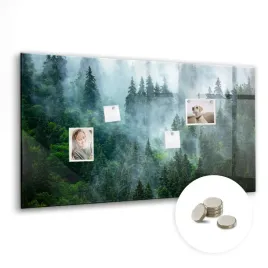 foto-tablica-magnetyczna-suchoscieralna-z-nadrukiem-120x60-cm-mglisty-las