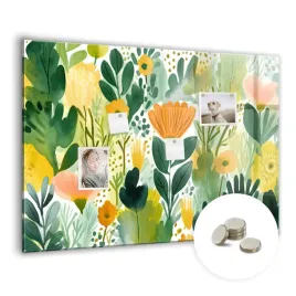 magnetyczny-planer-tablica-suchoscieralna-wymiar-100x70-cm-akwarela-kwiaty