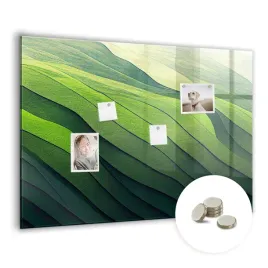 tablica-magnetyczna-suchoscieralna-wymiar-100x70-cm-abstrakcja-zielone-pola